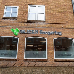 Butik med rengøringsmidler til hjemmet